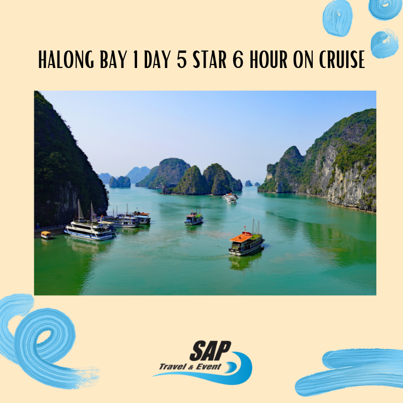 JOURNEY TO DISCOVER THE WORLD’S HERITAGE – HA LONG BAY (7 HOURS ON LA CASTA CRUISE, 5 STARS)
