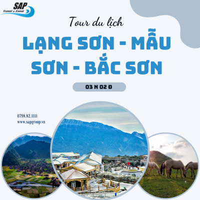Tour: Lạng Sơn - Mẫu Sơn - Bắc Sơn