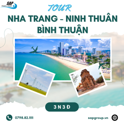Tour Du Lịch Nha Trang - Ninh Thuận - Bình Thuận.